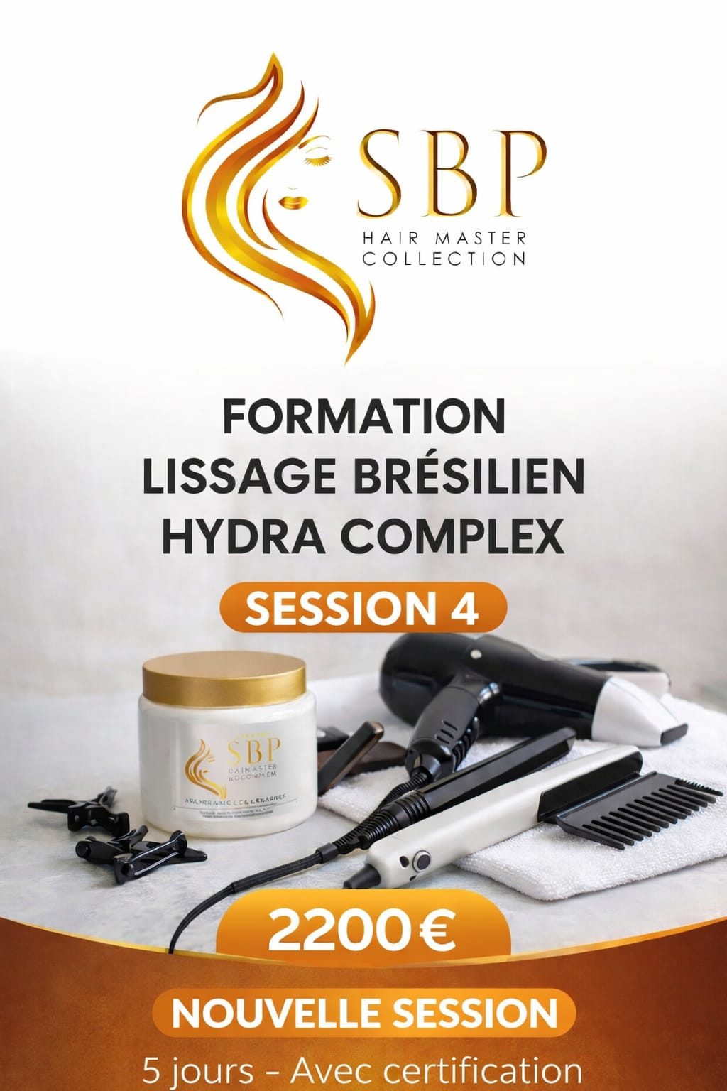 Formation Lissage Brésilien Hydra Complex - Protocole ONE STEP professionnel