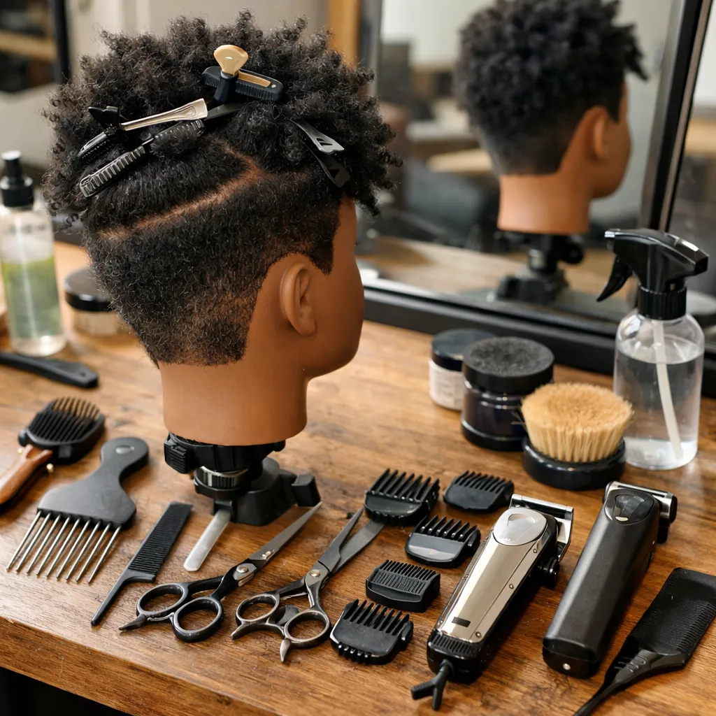 Formation coupe cheveux texturés techniques professionnelles